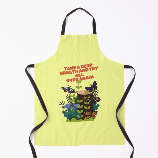 Item preview, Take a Deep Breath and Try All Over Again Butterfly Nature Quote designed and sold by creativerooney.