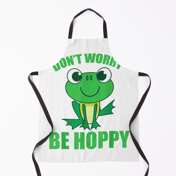 Item preview, Don't Worry Be Hoppy Shirt Cute Crazy Frog T-Shirt Gift T-Shirt designed and sold by gidget-gadget.