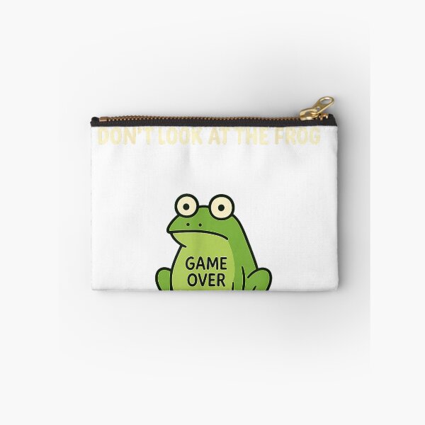 Item preview, Frog Pun Amphibian Funny Frog Game Don’t Look at the Frog T-Shirt designed and sold by gidget-gadget.