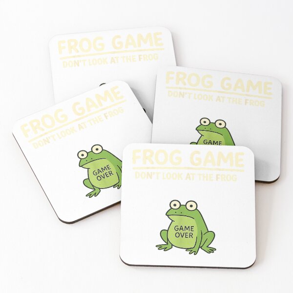 Item preview, Frog Pun Amphibian Funny Frog Game Don’t Look at the Frog T-Shirt designed and sold by gidget-gadget.