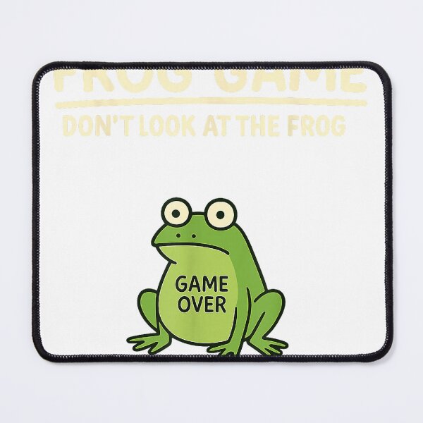 Item preview, Frog Pun Amphibian Funny Frog Game Don’t Look at the Frog T-Shirt designed and sold by gidget-gadget.