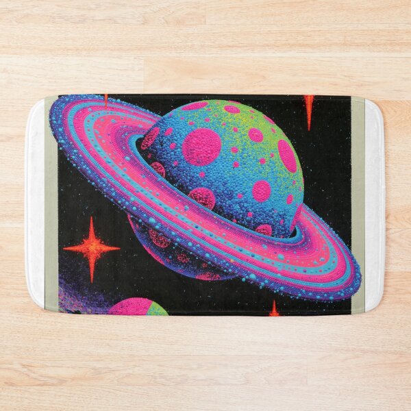 Item preview, Psychedelic Beaded Saturn Planet designed and sold by BlissxPals.