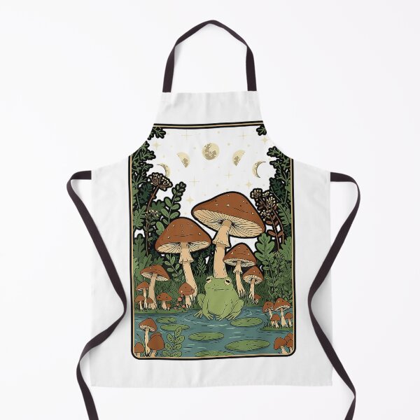 Item preview, Frog Shirt Men Women Cottagecore Frog Mushroom Moon Witchy T-Shirt designed and sold by RKdrawings.