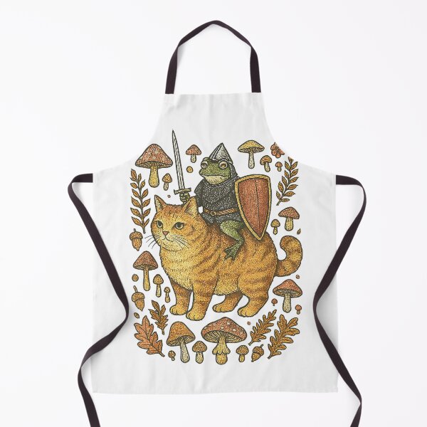 Item preview, Medieval Frog on cat T-Shirt designed and sold by gidget-gadget.