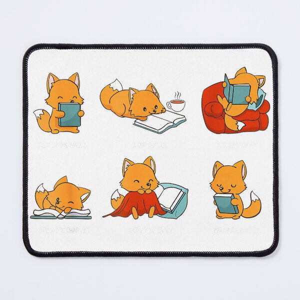 Item preview, Just Bookworm Things Book Reading Books Reader Nerd Fox T-Shirt designed and sold by RKdrawings.