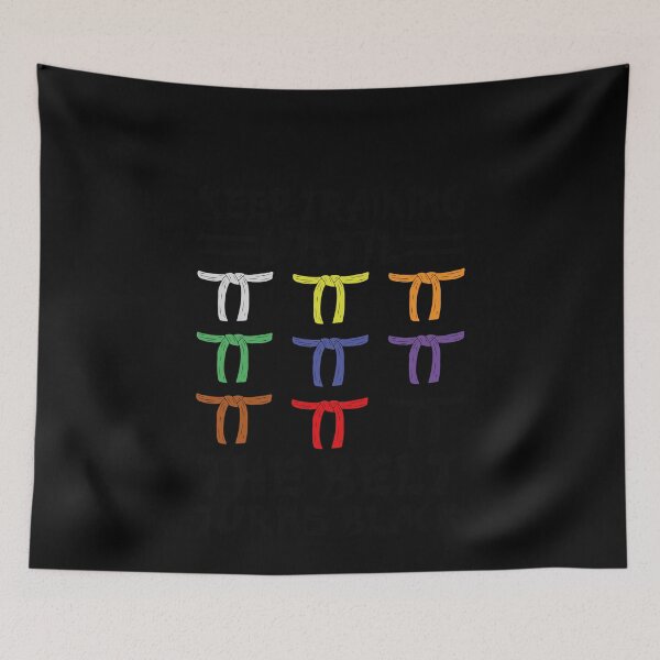 Item preview, Keep Training Until The Belt Turns Black Martial Arts Black Belt Karate Taekwondo designed and sold by PopStars1993.