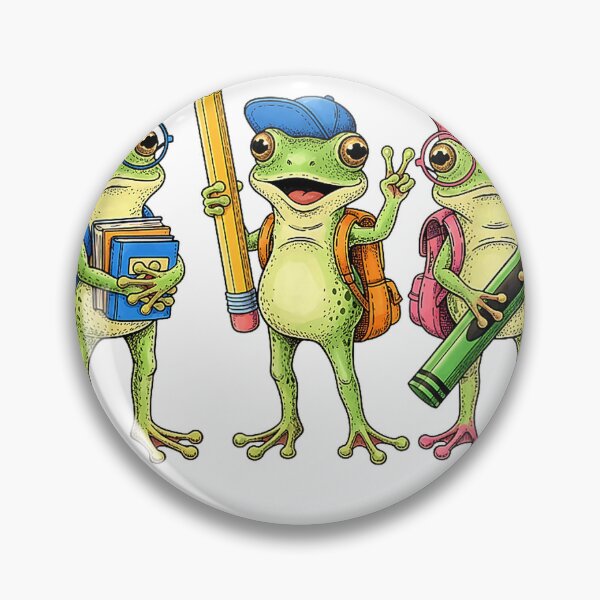 Item preview, Trio Cute Frogs Welcome Back to School Teachers Girls Boys T-Shirt designed and sold by gidget-gadget.