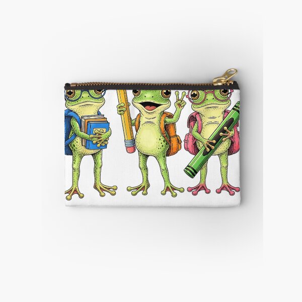 Item preview, Trio Cute Frogs Welcome Back to School Teachers Girls Boys T-Shirt designed and sold by gidget-gadget.