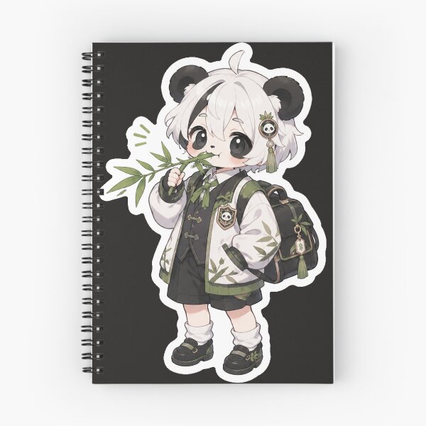 Item preview, The panda girl eats bamboo designed and sold by HD3284.