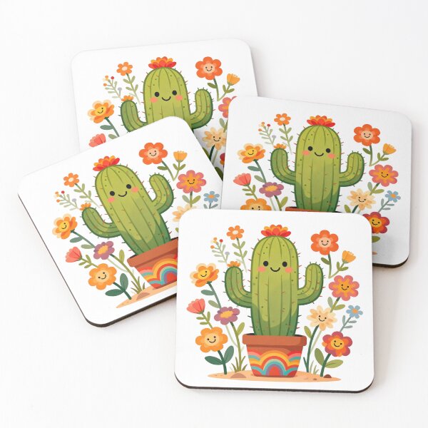 Item preview, cute cactus retro designed and sold by Arty Art.