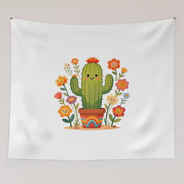 Item preview, cute cactus retro designed and sold by Arty Art.