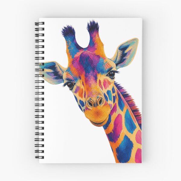 Item preview, Giraffe Poster — Bold Color, Brushstroke Texture designed and sold by Jandedan.