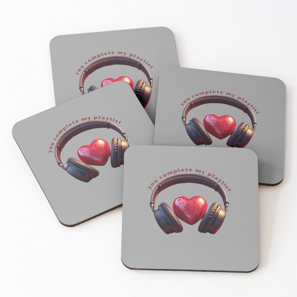 Item preview, You Complete My Playlist designed and sold by TeeHee Puns.