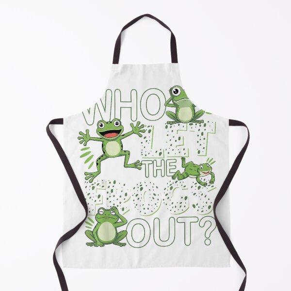 Item preview, Who Let The Frogs Out Amphibian Lover Frog Owner T-Shirt designed and sold by RKdrawings.