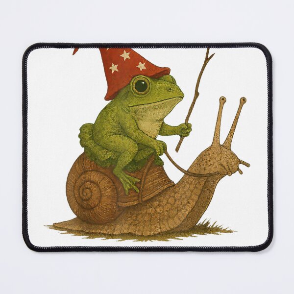 Item preview, Whimsical Frog Wizard Off to Cause A Kerfuffle Meme Frog T-Shirt designed and sold by SubStudio97.