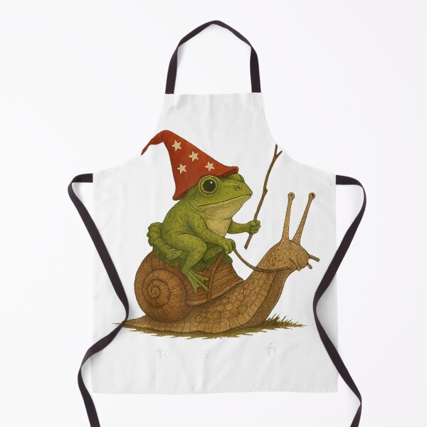 Item preview, Whimsical Frog Wizard Off to Cause A Kerfuffle Meme Frog T-Shirt designed and sold by SubStudio97.