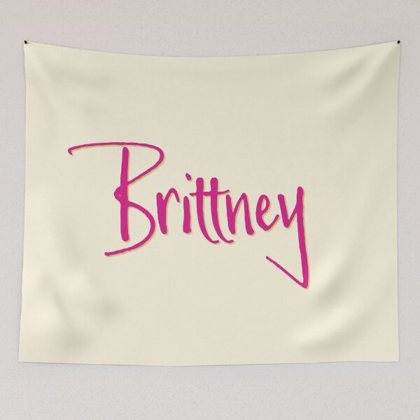 Item preview, BRITTNEY personalized type design designed and sold by CharlottePlaceArt.