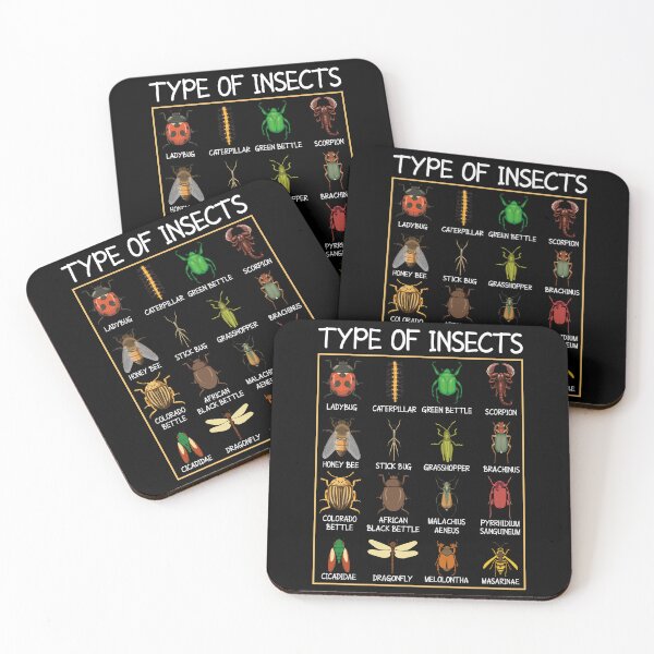 Item preview, Type Of Insects Entomologist Insect Lover Biology Nature Study designed and sold by PopStars1993.