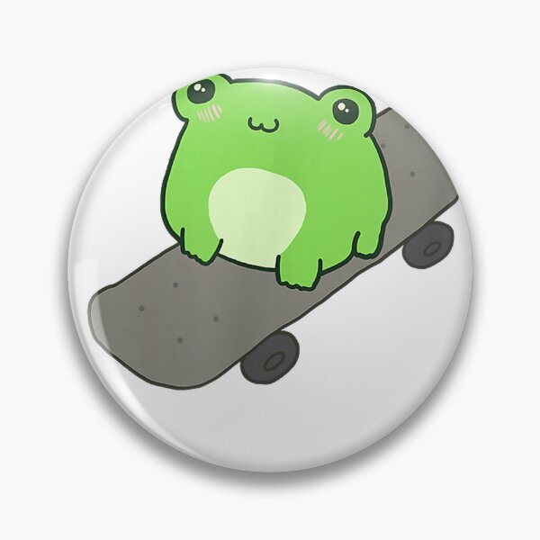Item preview, Cute Frog on Skateboard - Kawaii Aesthetic Frog T-Shirt Small designed and sold by kevincuellar.