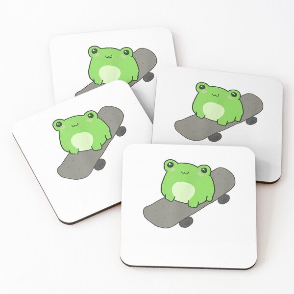 Item preview, Cute Frog on Skateboard - Kawaii Aesthetic Frog T-Shirt Small designed and sold by kevincuellar.