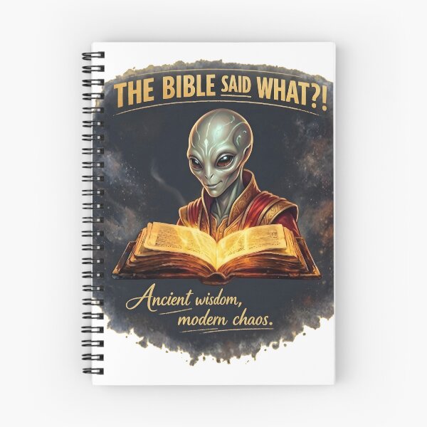 Item preview, Intergalactic Insights: The Bible Said What?! designed and sold by ChaoticVibe22.