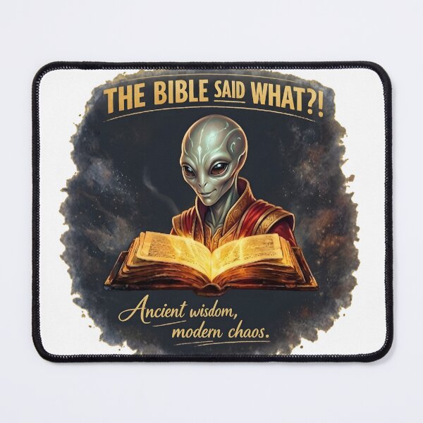 Item preview, Intergalactic Insights: The Bible Said What?! designed and sold by ChaoticVibe22.