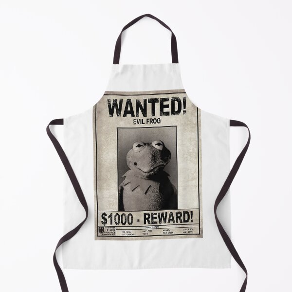 Item preview, Disney The Muppets Wanted Evil Frog Reward Vintage Poster T-Shirt designed and sold by KTY-NUSS.