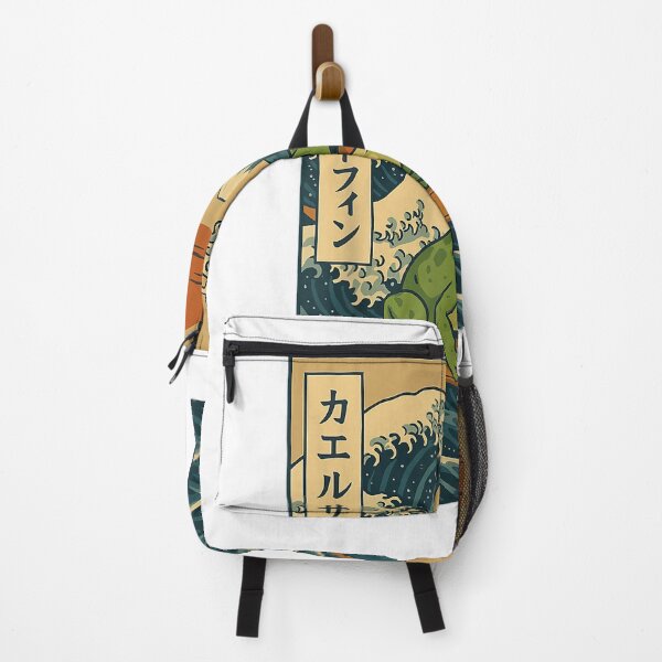 Item preview, Frog Surfing Japanese T-Shirt designed and sold by kevincuellar.