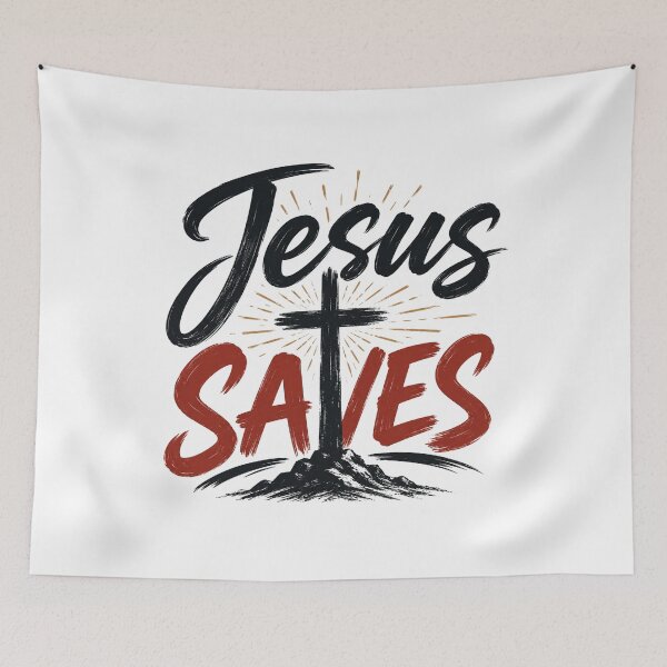 Item preview, JESUS SAVES designed and sold by Agmagirl Designs.