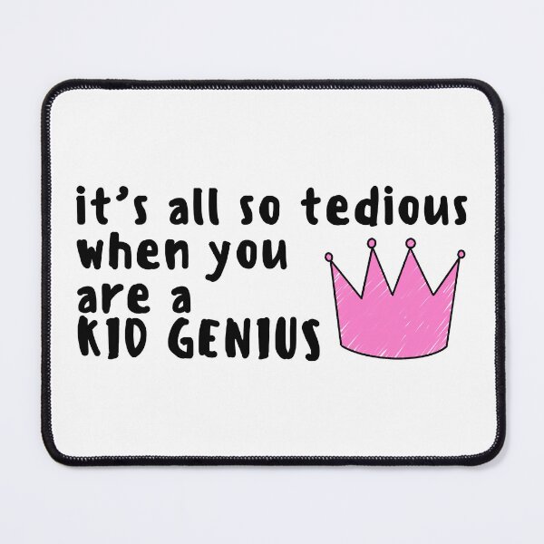 Item preview, Kid Genius Lyrics Baby Queen designed and sold by alyssabmarie.