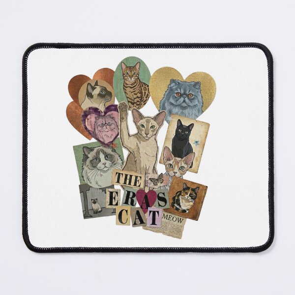 Item preview, The Eras Cat - Cute Cat Collage designed and sold by SweetFury.
