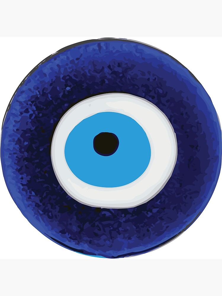 "Nazar Evil Eye Protection Amulet Bead Symbol" Poster for Sale by