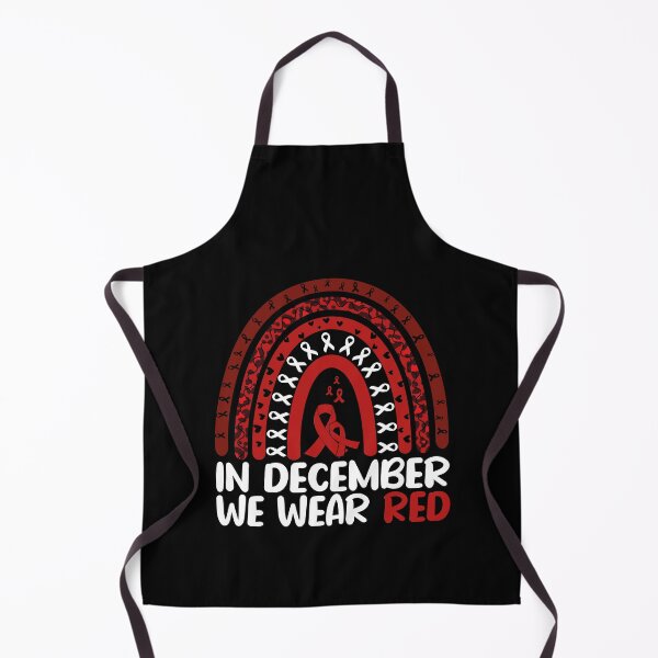 Item preview, In December We Wear Red HIV AIDS Awareness Month Supporter designed and sold by PopStars1993.