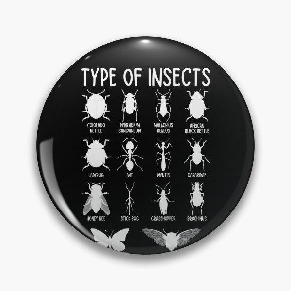 Item preview, Type Of Insects Entomology Science Biology Nature Lover designed and sold by PopStars1993.