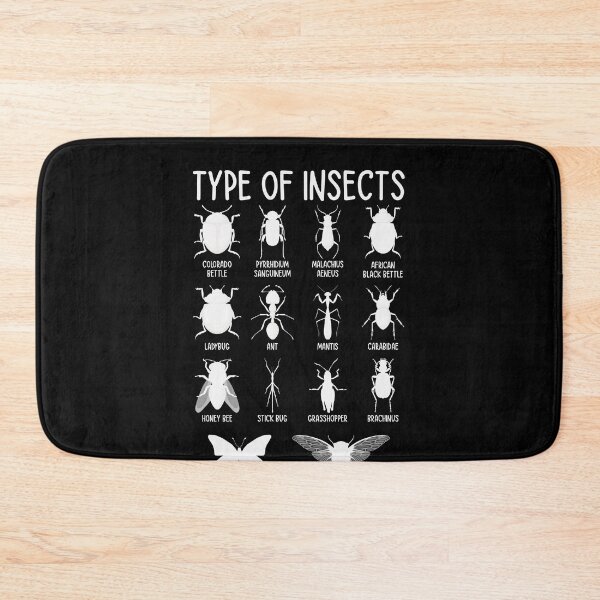Item preview, Type Of Insects Entomology Science Biology Nature Lover designed and sold by PopStars1993.