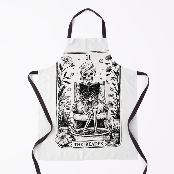 Item preview, Skeleton Reading Book The Reader Tarot Card Funny Book T-Shirt designed and sold by KTY-NUSS.