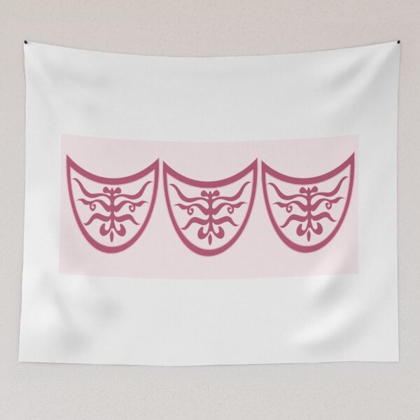 Item preview, Korean Traditional Pattern Banner - Spring designed and sold by DaHaeStudio.