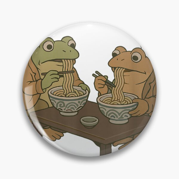 Item preview, Toad and Frog Ramen Japanese Noodle Animal Lover Frog Womens T-Shirt designed and sold by KTY-NUSS.