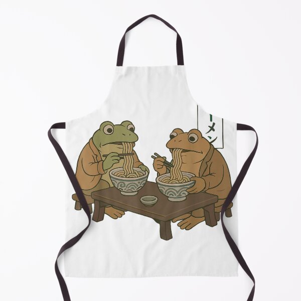 Item preview, Toad and Frog Ramen Japanese Noodle Animal Lover Frog Womens T-Shirt designed and sold by KTY-NUSS.