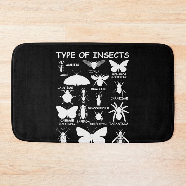 Item preview, Type Of Insects Entomology Identification Chart Bug Lover Science Student designed and sold by PopStars1993.