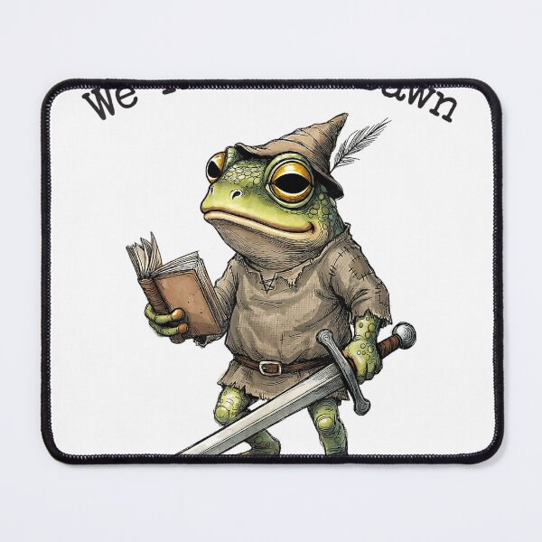 Item preview, We Read at Dawn Frog Fantasy Fiction Novel Reader Funny T-Shirt designed and sold by KTY-NUSS.