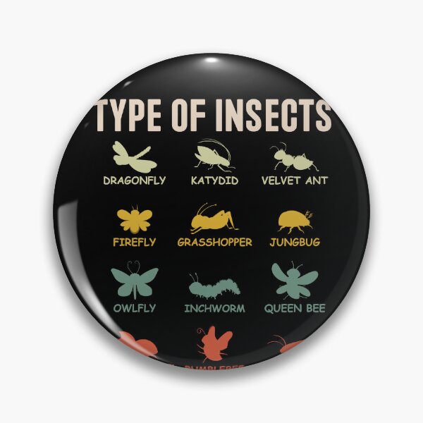 Item preview, Type Of Insects Entomology Insect Identification Bug Lover designed and sold by PopStars1993.