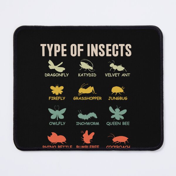 Item preview, Type Of Insects Entomology Insect Identification Bug Lover designed and sold by PopStars1993.