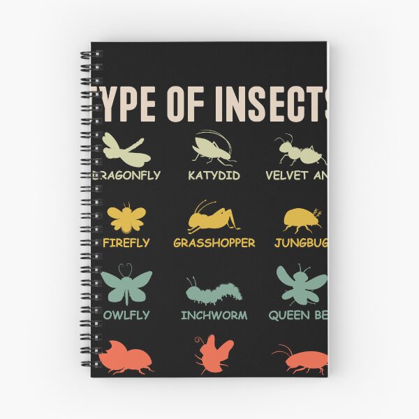 Item preview, Type Of Insects Entomology Insect Identification Bug Lover designed and sold by PopStars1993.