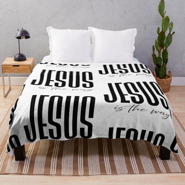 Item preview, Jesus Is The Way – Christian Faith Typography T-Shirt Design designed and sold by CrossCrafted.