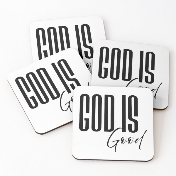 Item preview, God Is Good – Christian Faith Typography T-Shirt Design designed and sold by CrossCrafted.