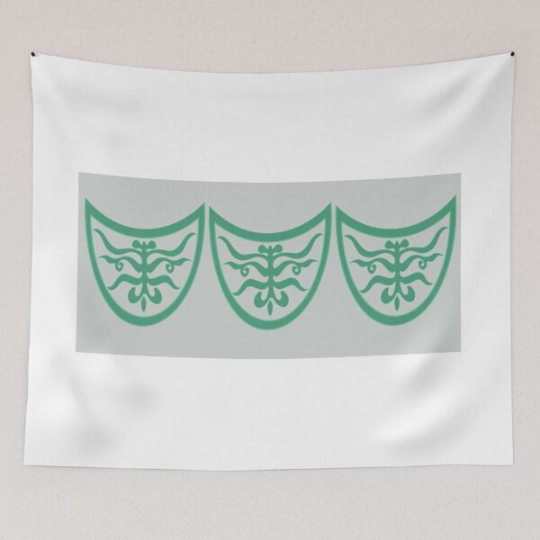 Item preview, Korean Traditional Pattern Banner - Summer designed and sold by DaHaeStudio.
