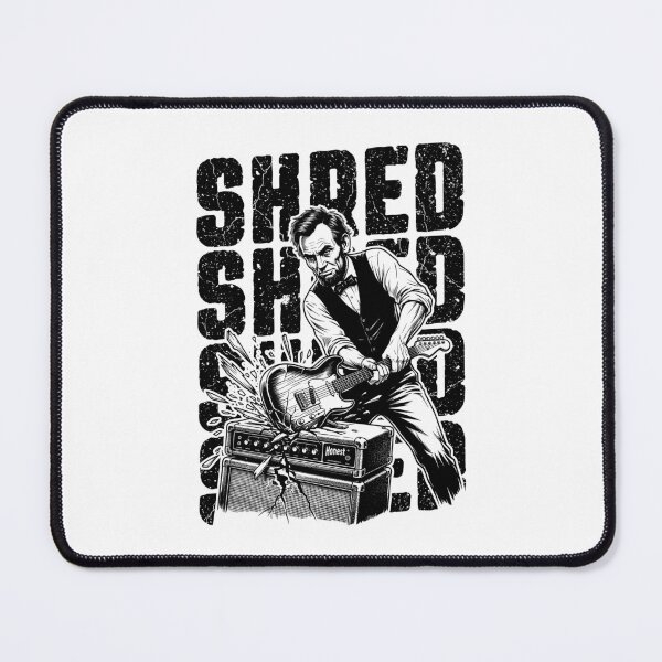 Item preview, Abraham Lincoln Electric Guitar Smash Shred Guitarist Music designed and sold by GrandeDuc.