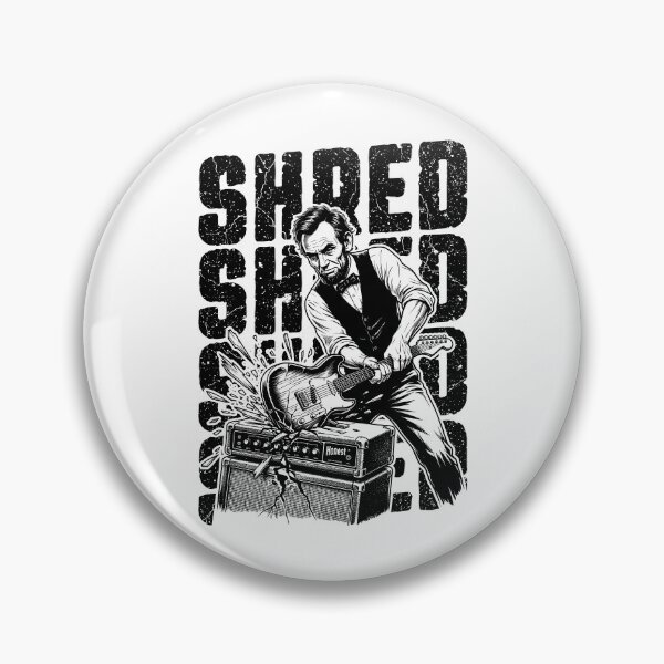 Item preview, Abraham Lincoln Electric Guitar Smash Shred Guitarist Music designed and sold by GrandeDuc.