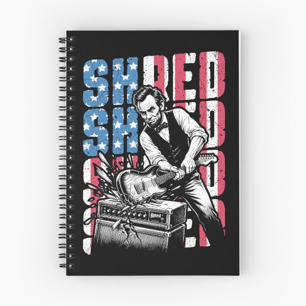Item preview, Abraham Lincoln Electric Guitar Smash Shred Guitarist Music designed and sold by GrandeDuc.